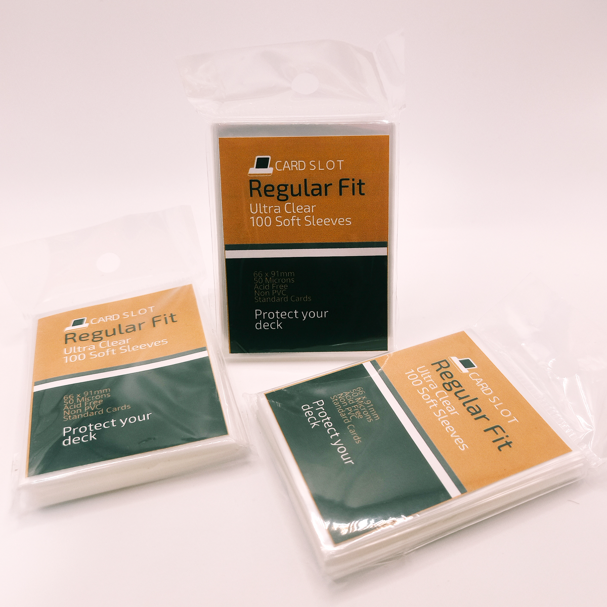 Card Slot Regular Fit Penny Sleeves 100 pack