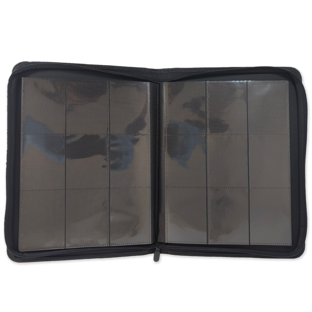 9 Pocket Zipper Card Binder
