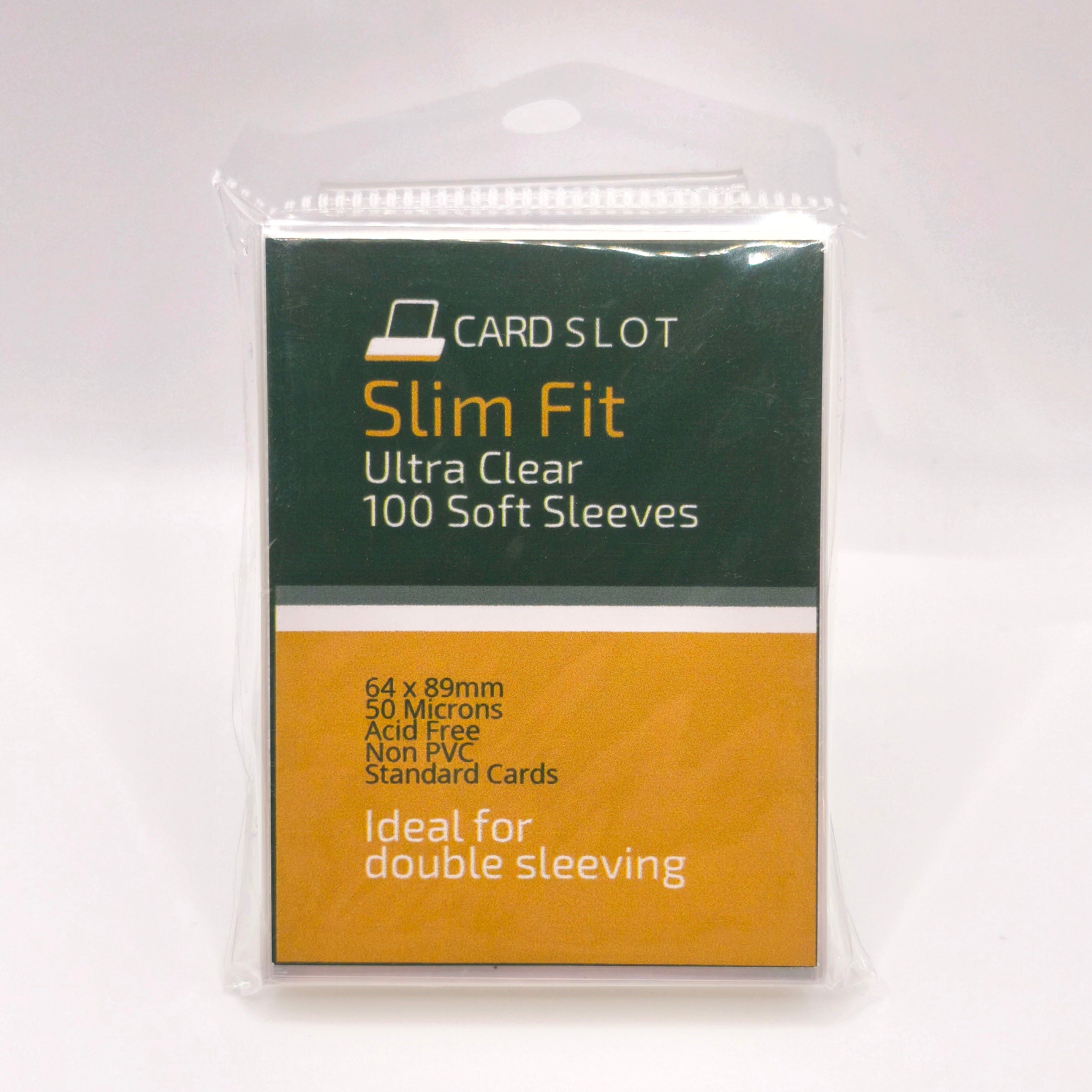 Card Slot Slim Fit Penny Sleeves 100 pack
