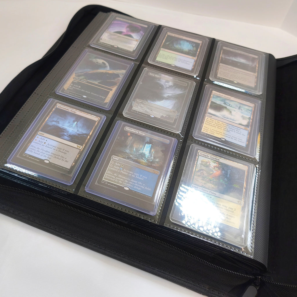 9 Pocket Toploader Card Binder