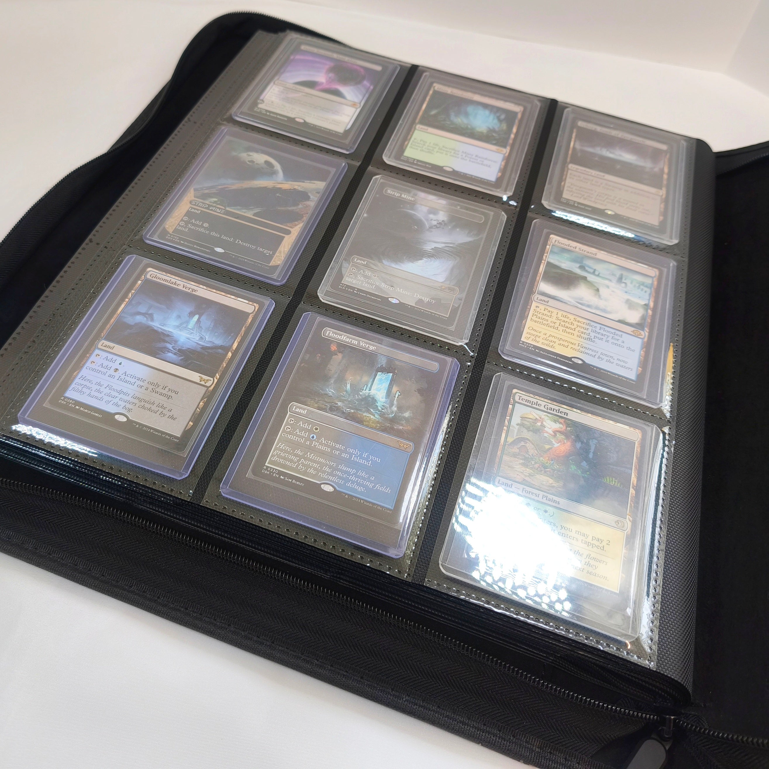 9 Pocket Toploader Card Binder