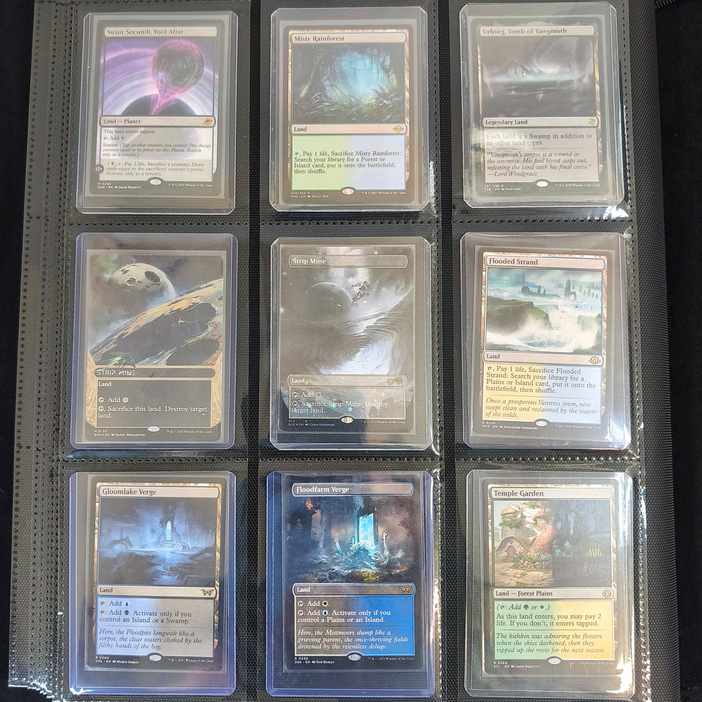 9 Pocket Toploader Card Binder