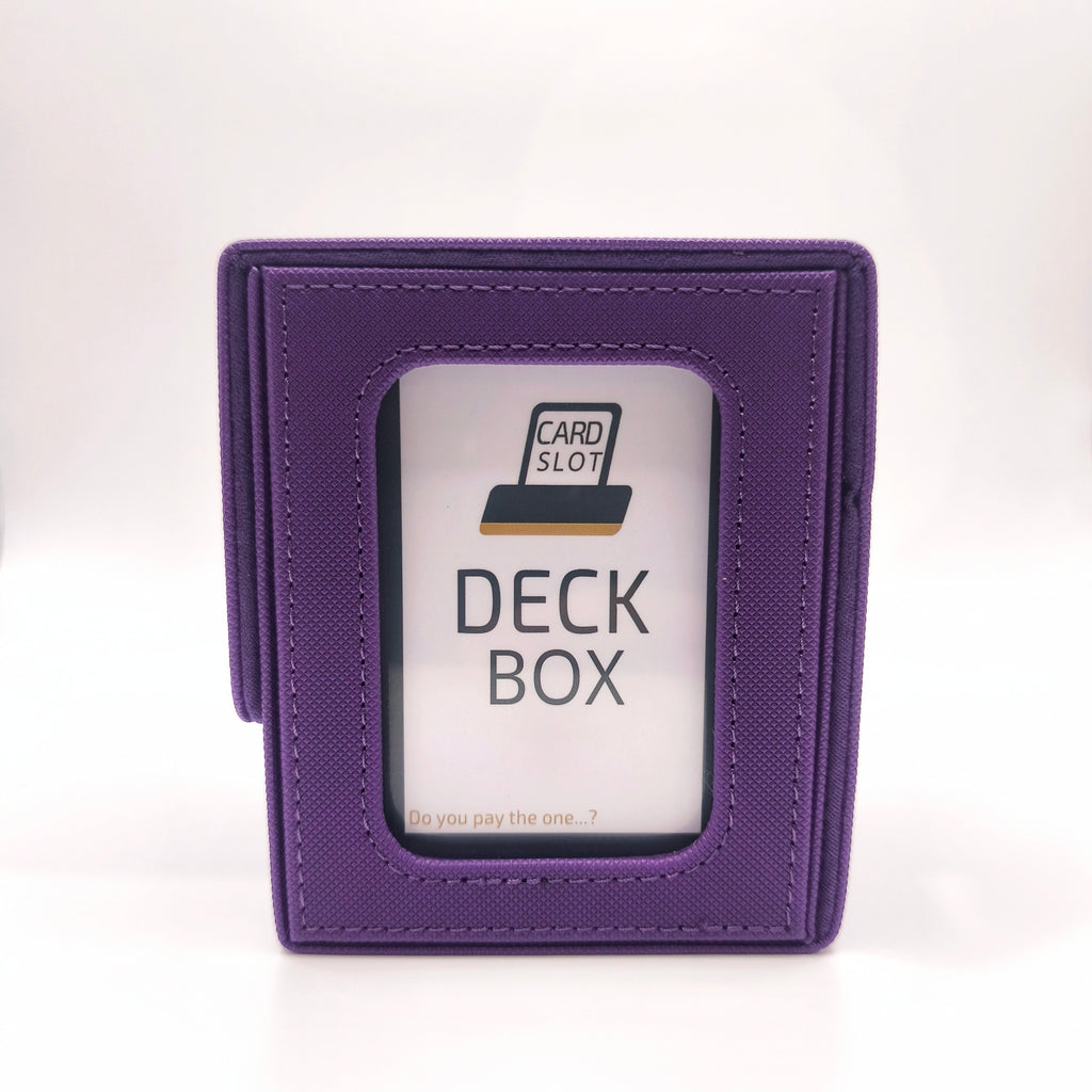 Card Slot Commander Deck Box