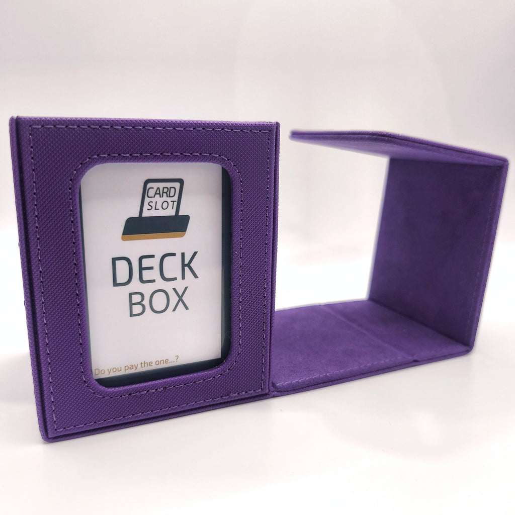 Card Slot Commander Deck Box